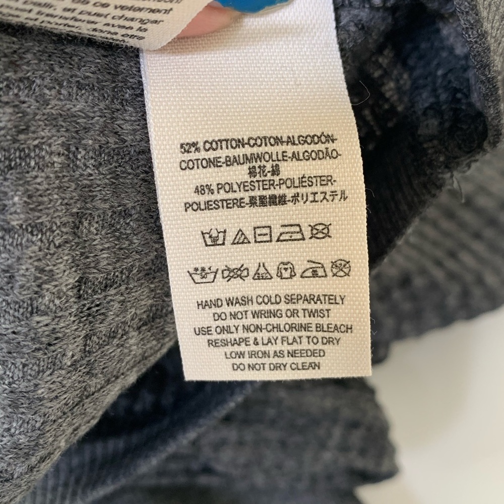 Free People South side black thermal sweater - Picture 6 of 6